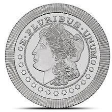 1 Oz SilverTowne Morgan Stackable Silver Round