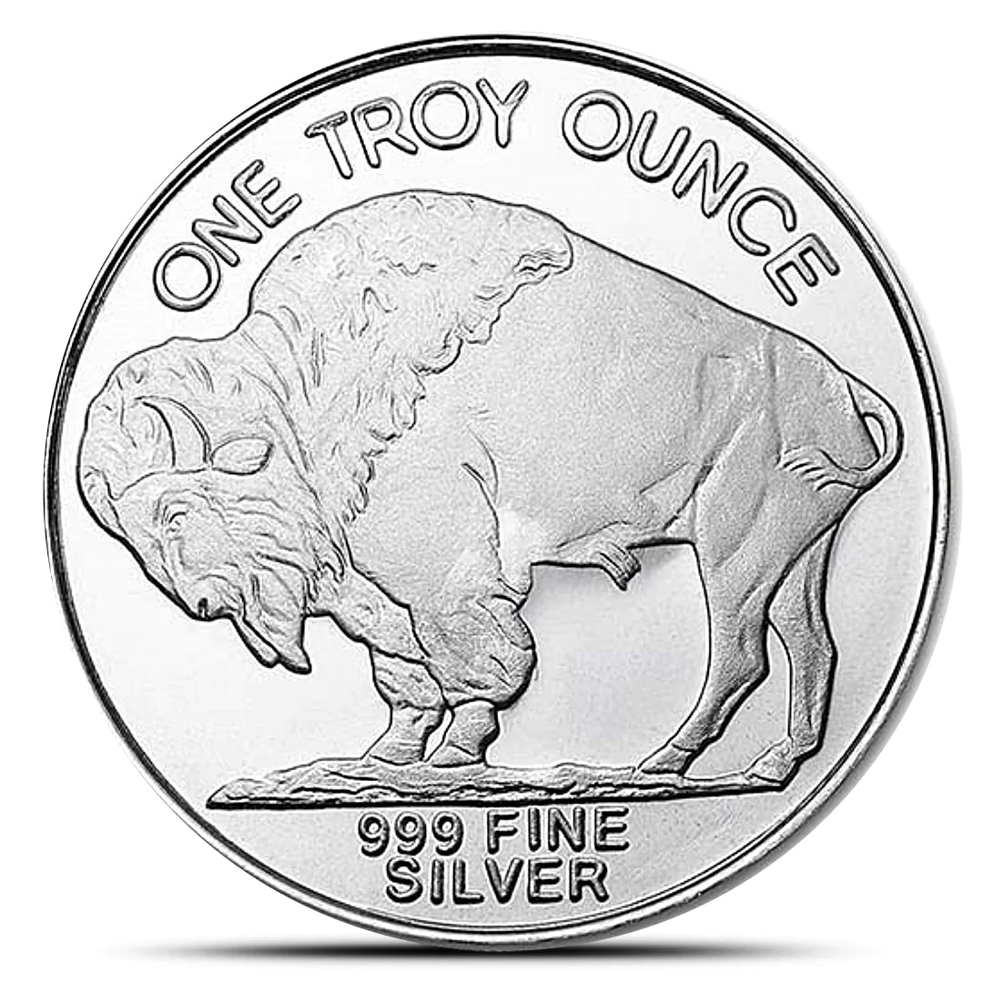 1 Oz Buffalo Silver Round