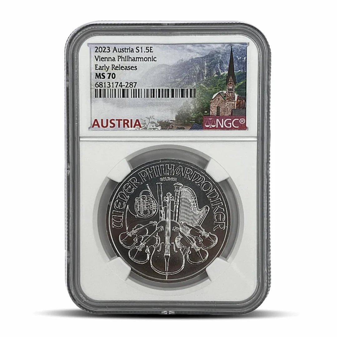 2023 Austria S1.5E Vienna Philharmonic ER MS70